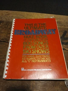Das ultimative Broadway Fakebook Notenbuch - Bild 1 von 6