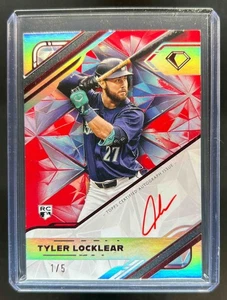 2025 Topps Diamond Icons Tyler Locklear PolychromatINK Auto RC Red Ink #1/5 - Picture 1 of 2