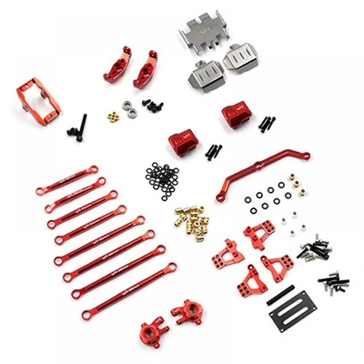 NEW Yeah Racing TR4M-S02RD Aluminum Essential Conversion Kit for Traxxas TRX-4M - Image 1 of 4