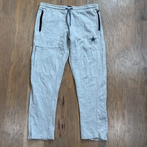 Dallas Cowboys Pants Mens L Gray Darius Rucker Collab Sweatpants Slim NFL Team - Picture 1 of 13