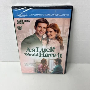 As Luck Would Have It DVD Hallmark 2021 Joanna Garcia Swisher New Sealed - Imagen 1 de 7