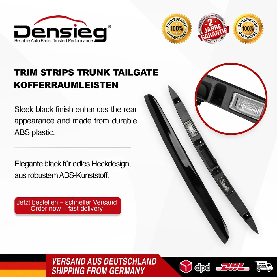 Densieg Tailgate Handle Black 51132753602 for Mini R55 R56 R57 R58 R59 R60 - Image 1 of 4