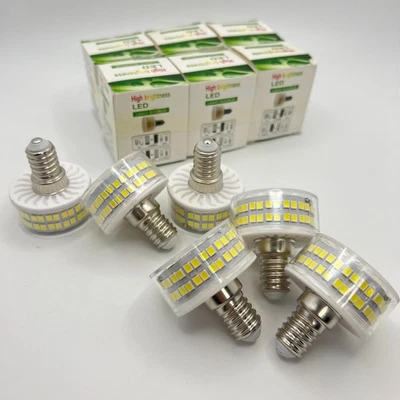 LED Bulb E14 5W 6000K Cool White Pack of 6 - Energy Saving Long-Lasting - Image 1 of 2