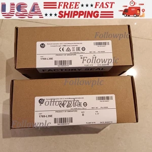 New Factory Sealed AB 1769-L35E SER B CompactLogix EtherNet Processor 1769L35E - Picture 1 of 3