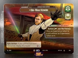 Star Wars Unlimited Obi-Wan Kenobi #1012 Vitrina Leyendas de la Fuerza - Imagen 1 de 2