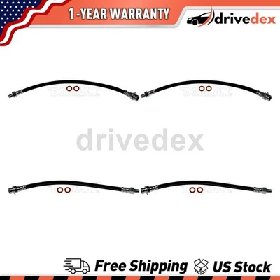 Dorman - Mangueira de linha de freio First Stop compatível com 1942 DeSoto S-10 1940 DeSoto S-7 - Imagem 1 de 4