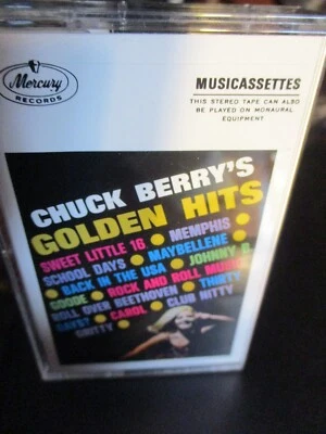 1981 CHUCK BERRY Golden Hits US Cassette Mercury 826-256 VG+ - Image 1 of 3