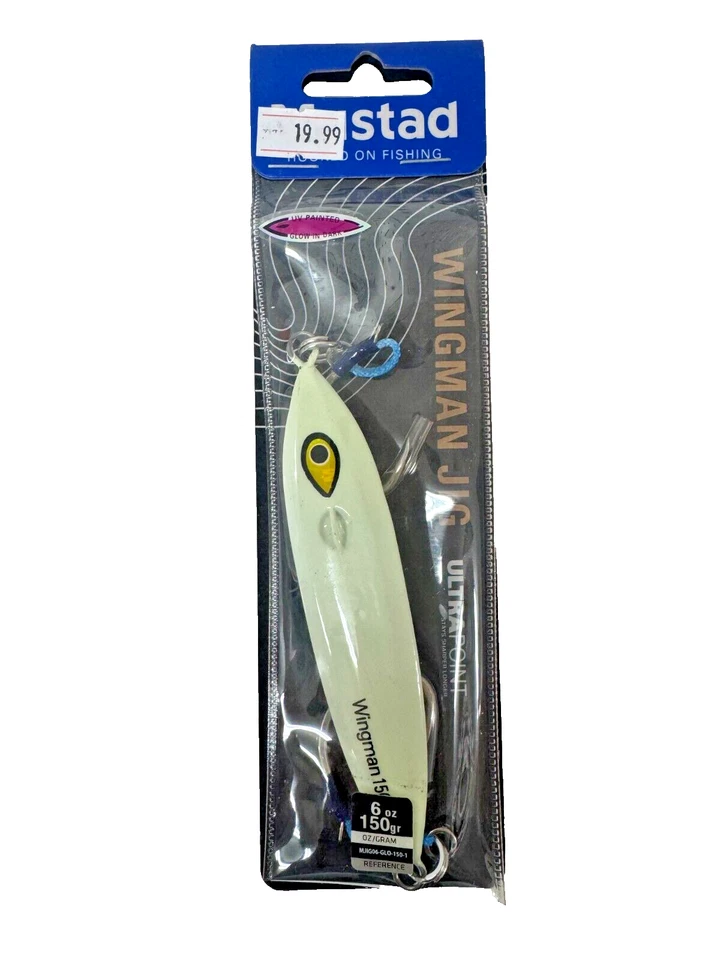Mustad MJIG06-GLO-150-1 Wingman