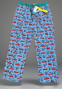 Matilda Jane Adult Christmas Lounge Pants Red Car Pajama Pants Unisex Large NWT - Picture 1 of 9