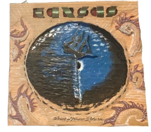 KANSAS Point Of Know Return Wood Carving By Hand (ONE OF A KIND) - Picture 1 of 2