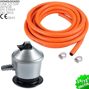 Schlauch Propan Butan Regler LPG Wärme Gas Grill Camping Küche Set - Bild 1 von 16