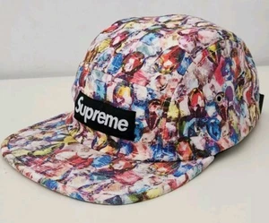 FW14 Supreme X Liberty Arte Telas Joyas Camp Cap Vintage Sombrero Logo Caja Raro - Imagen 1 de 10