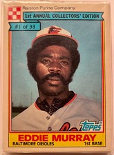 1984 Topps Baseball Ralston Purina Co - Complete Set - 1st Collector’s Edition