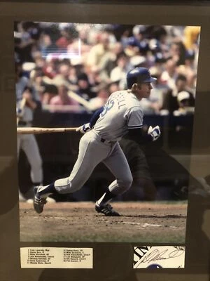 Bill Russell AUTOGRAPH On White Cut Out From Program With 8x10 Photo LA Dodgers - Image 1 of 3