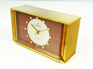 JUNGHANS ATO MAT ART DECO BAUHAUS TISCHUHR UHR TOLLES DESIGN - Bild 1 von 12