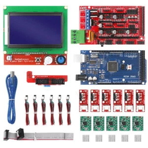 Kit imprimante 3D RepRap Prusa i3 HSG RAMPS 1,4 Mega pour RepRap Mega 2560 A4988 - Photo 1/5
