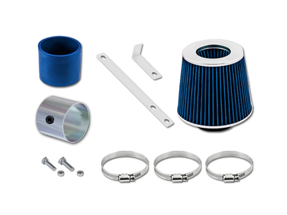 96-01 For Kia Sephia 02-05 Sedona 01-06 Optima GSP Blue Short Ram Air Intake Kit Foto 1 de 1