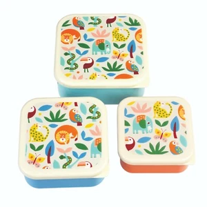 Rex London WILD WONDERS SNACK BOXES (SET OF 3) - Picture 1 of 3