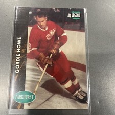 GORDIE HOWE 91-92 PARKHURST COLLECTIBLES FRENCH SP CARD # PHC-1 LEGENDE 1991-92