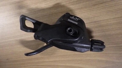 SHIMANO XT SL-M8000 LEFT SHIFTER, 2 RING COMPATIBLE, NEW, BLACK - Image 1 of 2