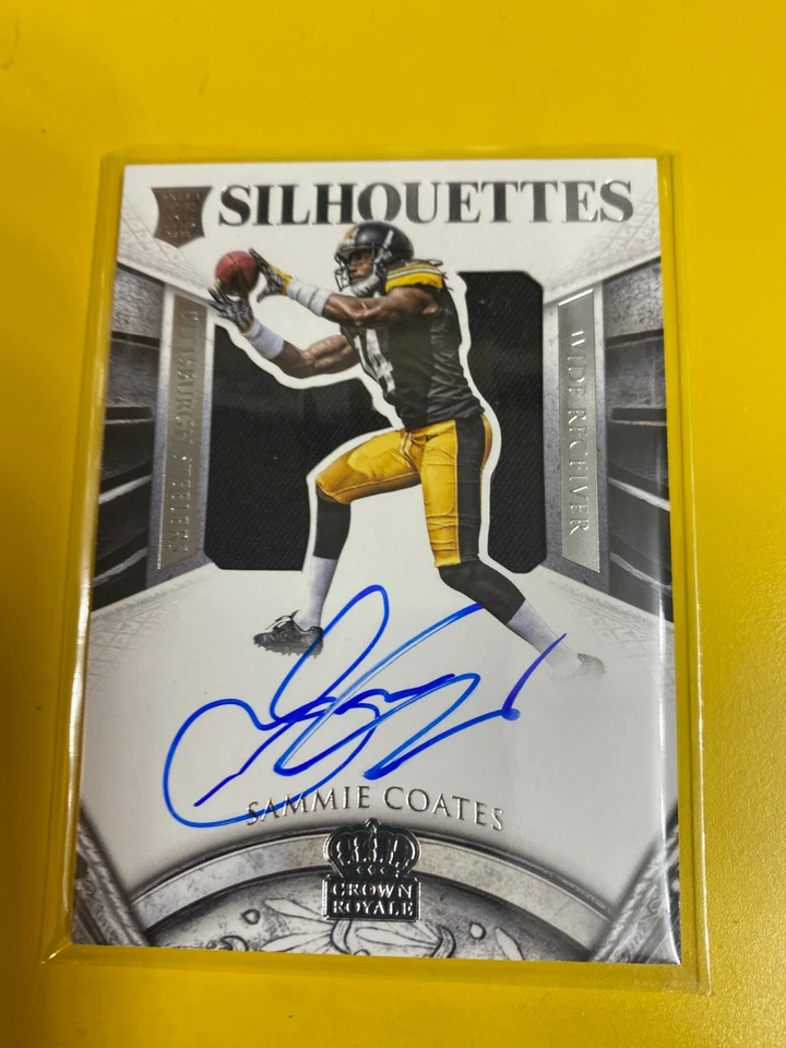 D30949  2015 Crown Royale Rookie Silhouettes #233 Sammie Coates AUTOGRAPH #/299 - Image 1 of 1