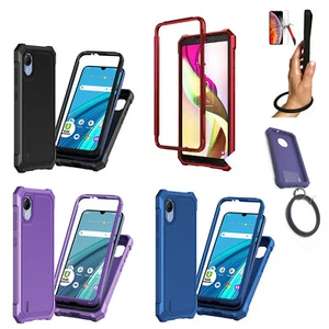 Phone Case For Cricket Debut S2 / AT&T Calypso 4 Full Body Shock Absorbing Cover - Photo 1 sur 11