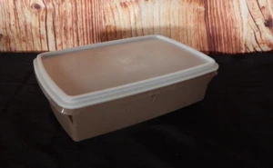 Vintage TUPPERWARE Tuppercraft Stow-N-Go®  #767 ~ brown ~ 3 pieces - Picture 1 of 6