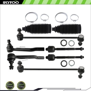 8Pcs For 2014-2020 Acura MDX 2019-2021 Honda Passport Front Tie Rod End Sway Bar - Picture 1 of 13