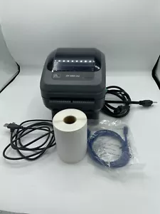 Zebra ZP450 Ethernet/USB Thermal Label Printer w free Labels & Cable REFURBISHED - Picture 1 of 7
