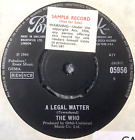 THE WHO*A LEGAL MATTER*1966*BRUNSWICK*UK*MOD*100% GENUINE FROM TV COMPANY*PROMO