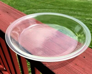 Pyrex #209 9" Clear Glass Pie Plate, Vintage, 1950s Back Stamp, Mfg Code #C-LL - Picture 1 of 10