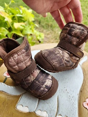 Keen Rover "Brown Camo" Booties Boys' BRAND NEW Toddler 2C - Image 1 of 4