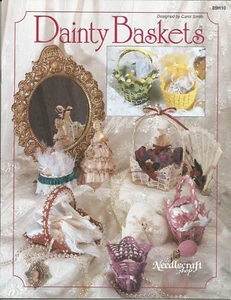 Dainty Baskets Crochet 7 Designs The Needlecraft Shop 89H10 - Picture 1 of 2