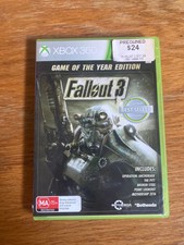 Fallout 3 Game of The Year Edition GOTY Complete with Manual Xbox 360