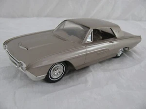 Vintage AMT 1963 Gold Ford Thunderbird 2-Door Hardtop Dealer Promo EX - Picture 1 of 6