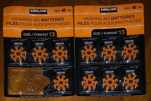 Lot of 80 Kirkland Signature Hearing Aid Batteries Size 13 Best Before 3/23 NEW - Picture 1 of 6