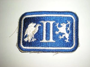 PARCHE DEL SEGUNDO CUERPO DEL EJÉRCITO DE ESTADOS UNIDOS SEGUNDA GUERRA MUNDIAL (REPRODUCCIÓN) - Imagen 1 de 1