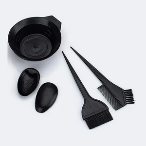 Haarfärbemittel Farbpinsel und Schüssel Set, Mischset 4-teilig - Bild 1 von 1