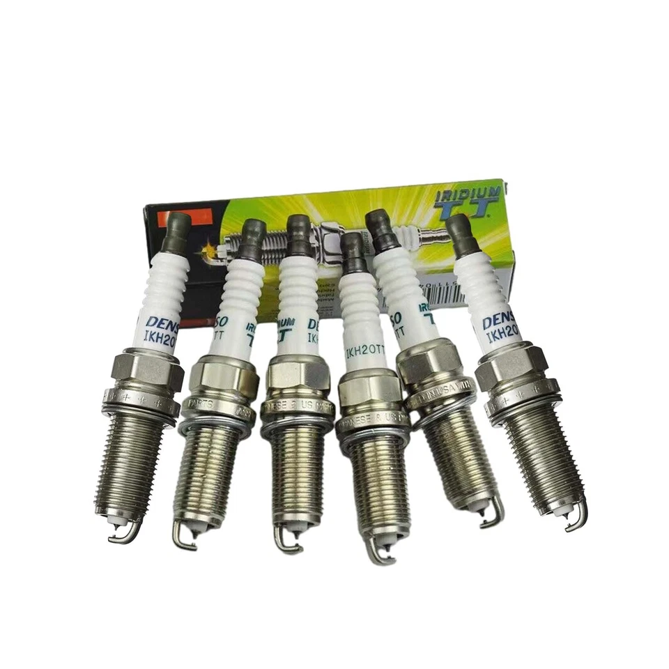6x Bujías DENSO Iridium TT 4704 IKH20TT para Toyota Highlander 3,5 L V6 08-16 Foto 1 de 4