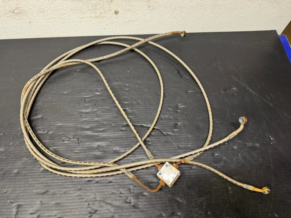 Juego de línea de freno trasero Polaris Ranger 800 Crew 2010-2014 OEM también se adapta a diésel Foto 1 de 1