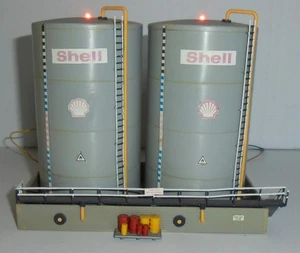 PIKO 61121 " Shell Ground " Illuminated for Gauge H0 #F19# - Picture 1 of 6