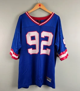 Nike New York Giants Micheal Strahan Jersey Size Large Football NFL Blue VTG? - Picture 1 of 10