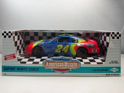 Ertl GMP Jeff Gordon Dupont Chevy Monte Carlo NASCAR 1/18 Diecast American Muscl - Image 1 of 4