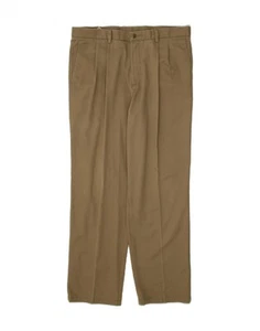 Pantalones chinos DOCKERS para hombre calce clásico con clavijas W38 L32 beige algodón JK11 - Imagen 1 de 3