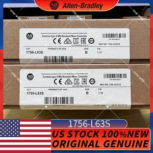 Neu Allen Bradley 1756-L63S Ser B GuardLogix 8 MB Controller kostenloser Versand - Bild 1 von 6