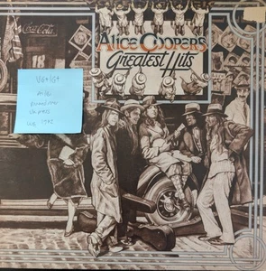 Alice Cooper Greatest Hits Vinyl Record VG+/G+ K56043 1972 - Picture 1 of 2