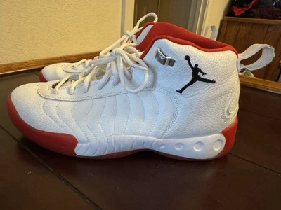 Nike Air Jordan Jumpman 906876-106 Pro Blanco Rojo Fuego Hombres Talla 10.5 Tenis 2019 Foto 1 de 4