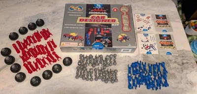 ZOOB RacerZ Car Designer Kit Building Modeling System 76 Piece 2005 Infinitoy - Image 1 of 4