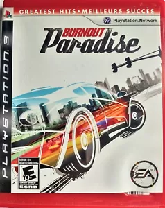 PS3 : BURNOUT PARADISE Greatest Hits !! COMPLETE w/MANUAL - Picture 1 of 2