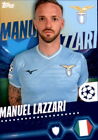 Topps Champions League 2023 2024 Sticker 489 Manuel Lazzari - Ss Lazio